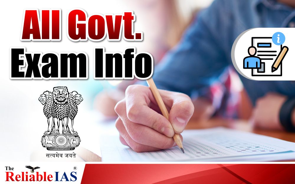 All Govt. Exams Info by Reliable IAS